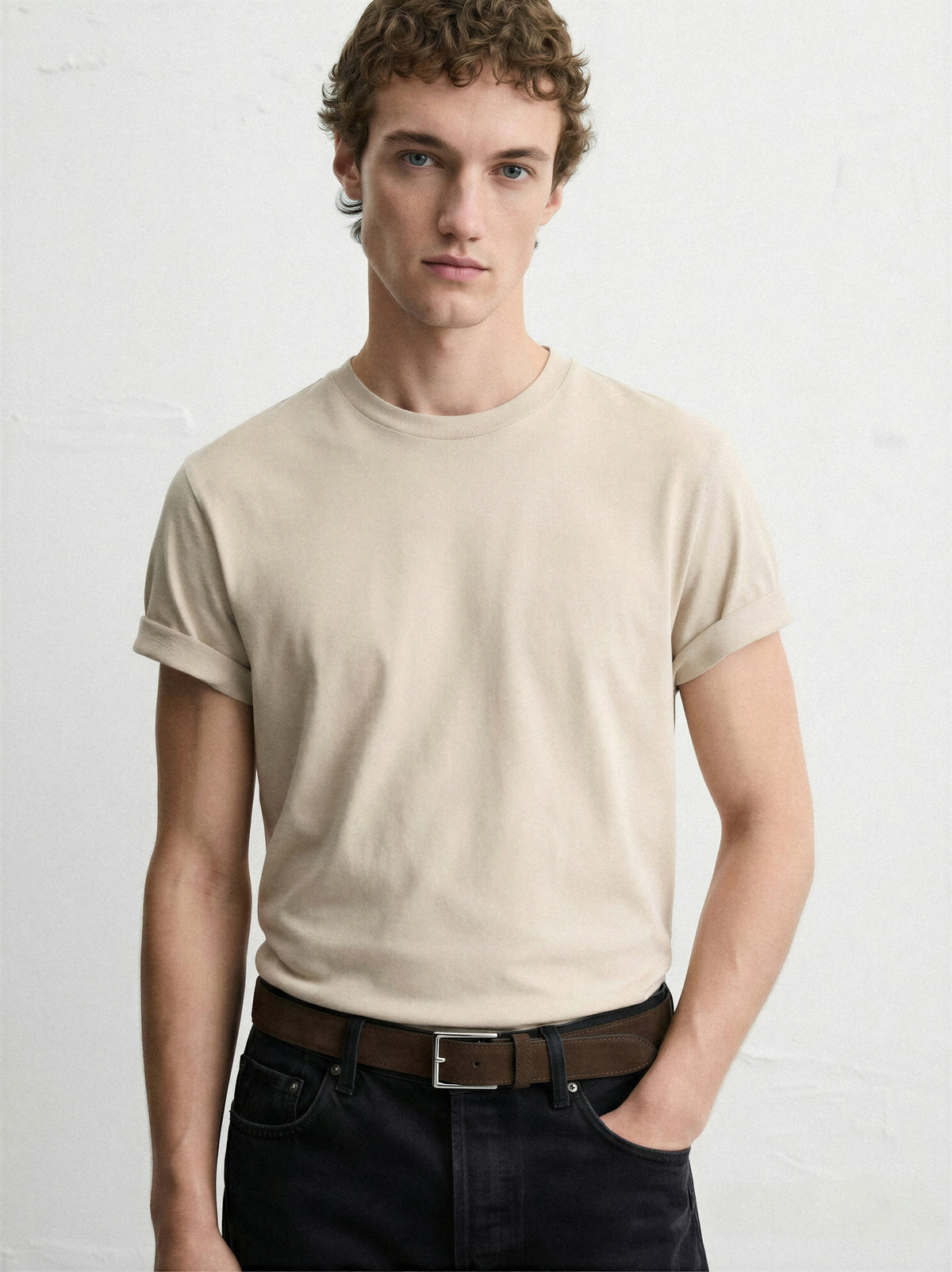 Natural Leather Belt