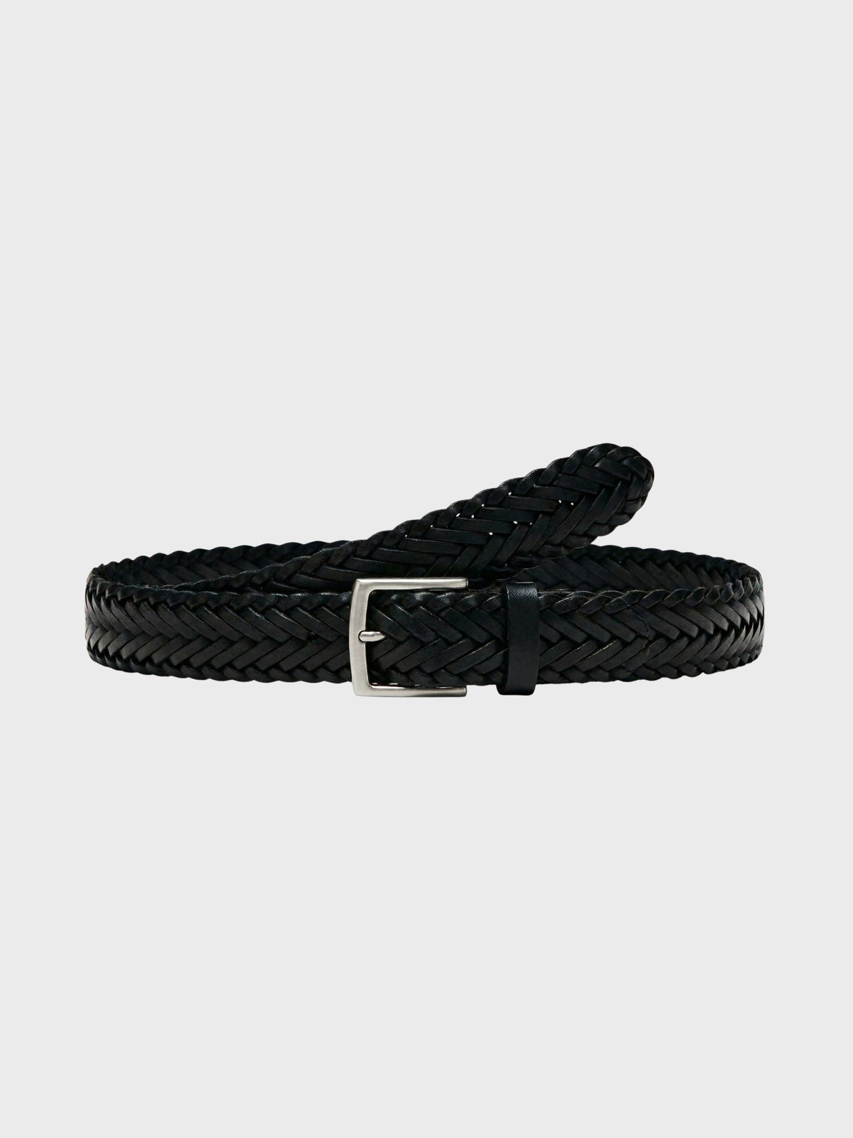 Braided Leather Belt-3