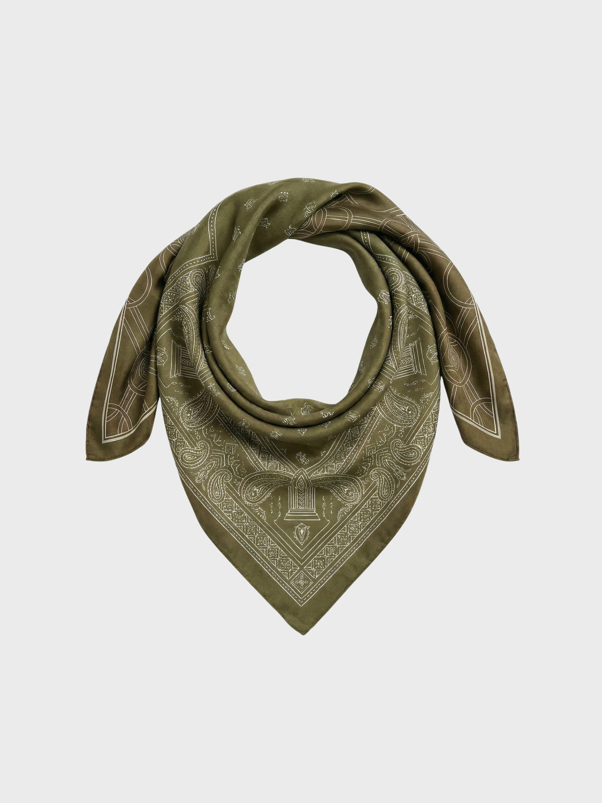 Ornate Print Scarf-2