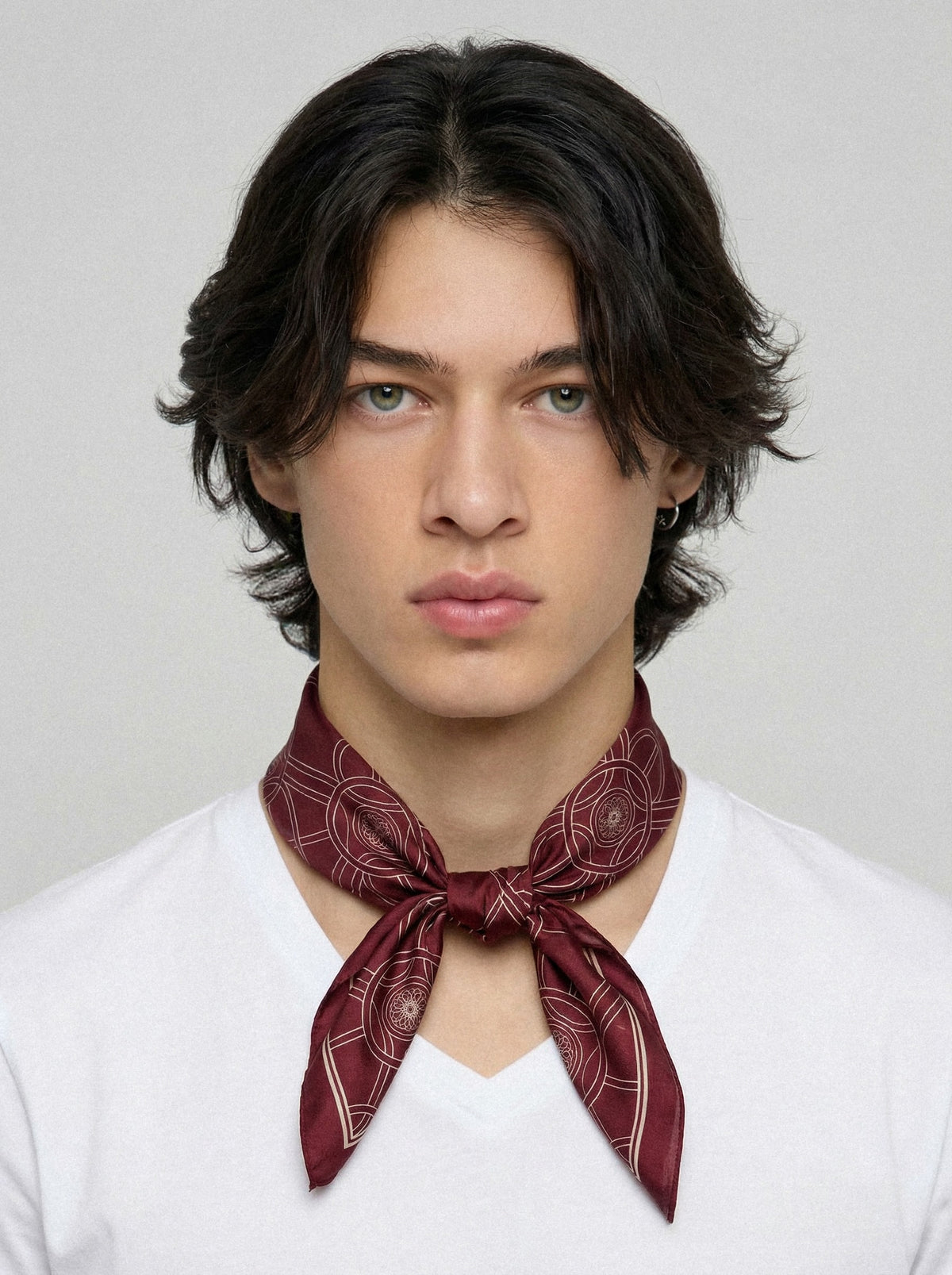 Geometric Pattern Scarf-3
