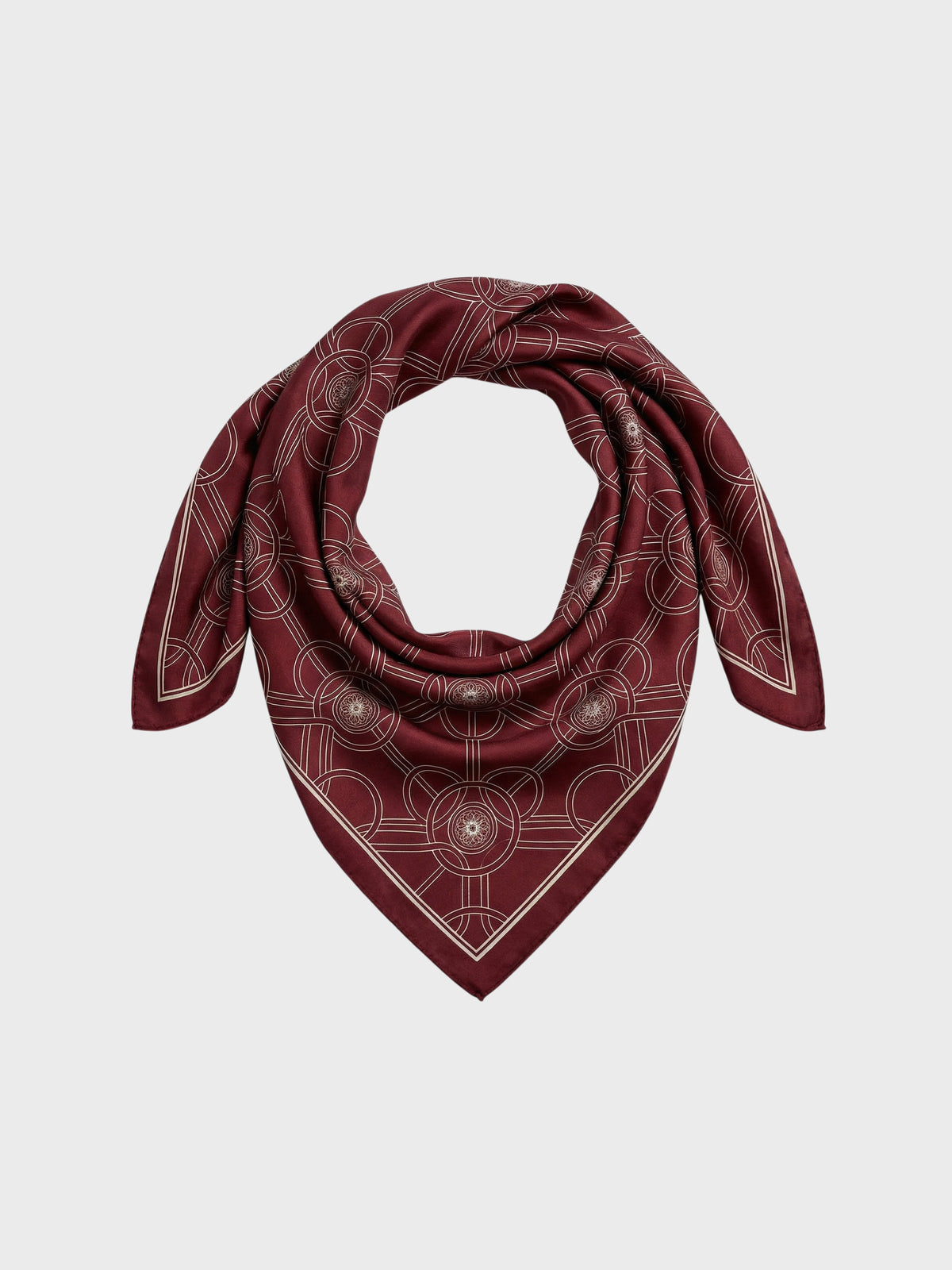 Geometric Pattern Scarf-4