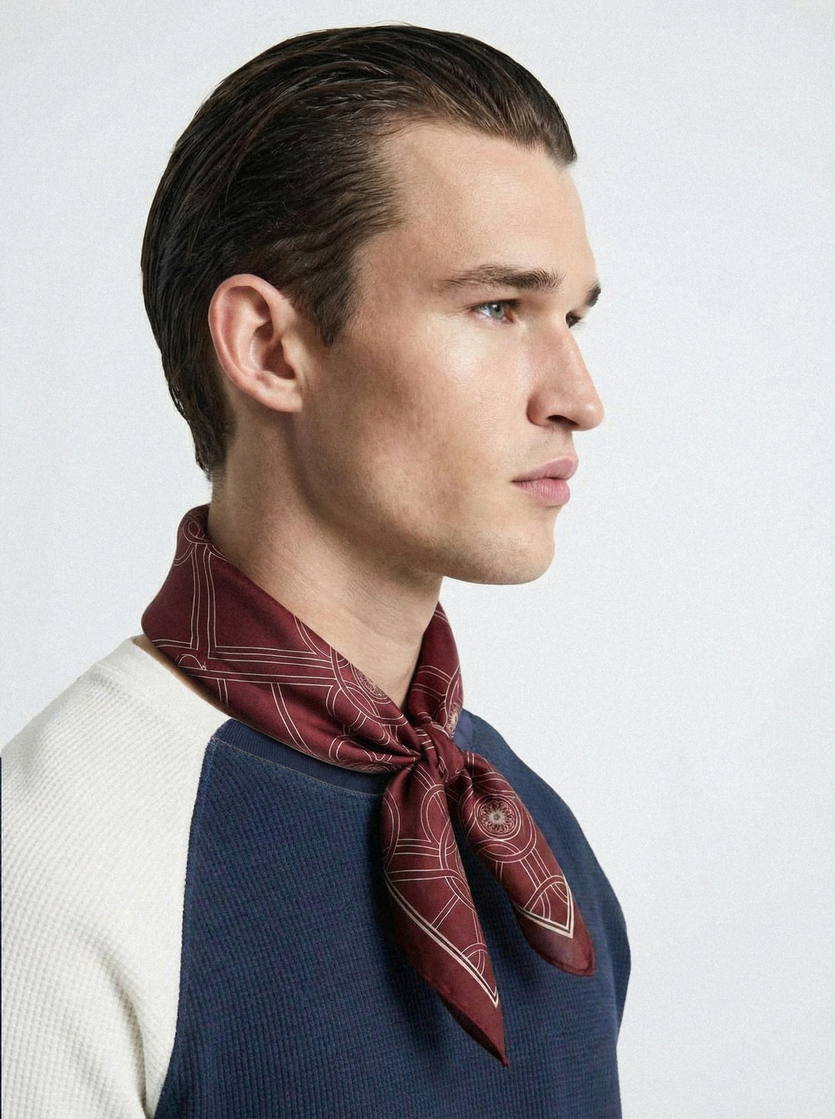 Geometric Pattern Scarf-2
